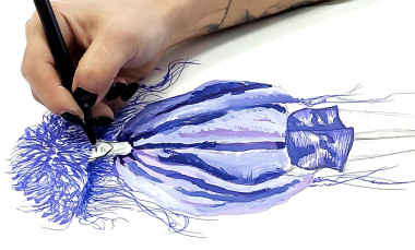 Стилизация эскизов