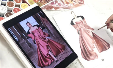 Наброски с подиумных фотографий